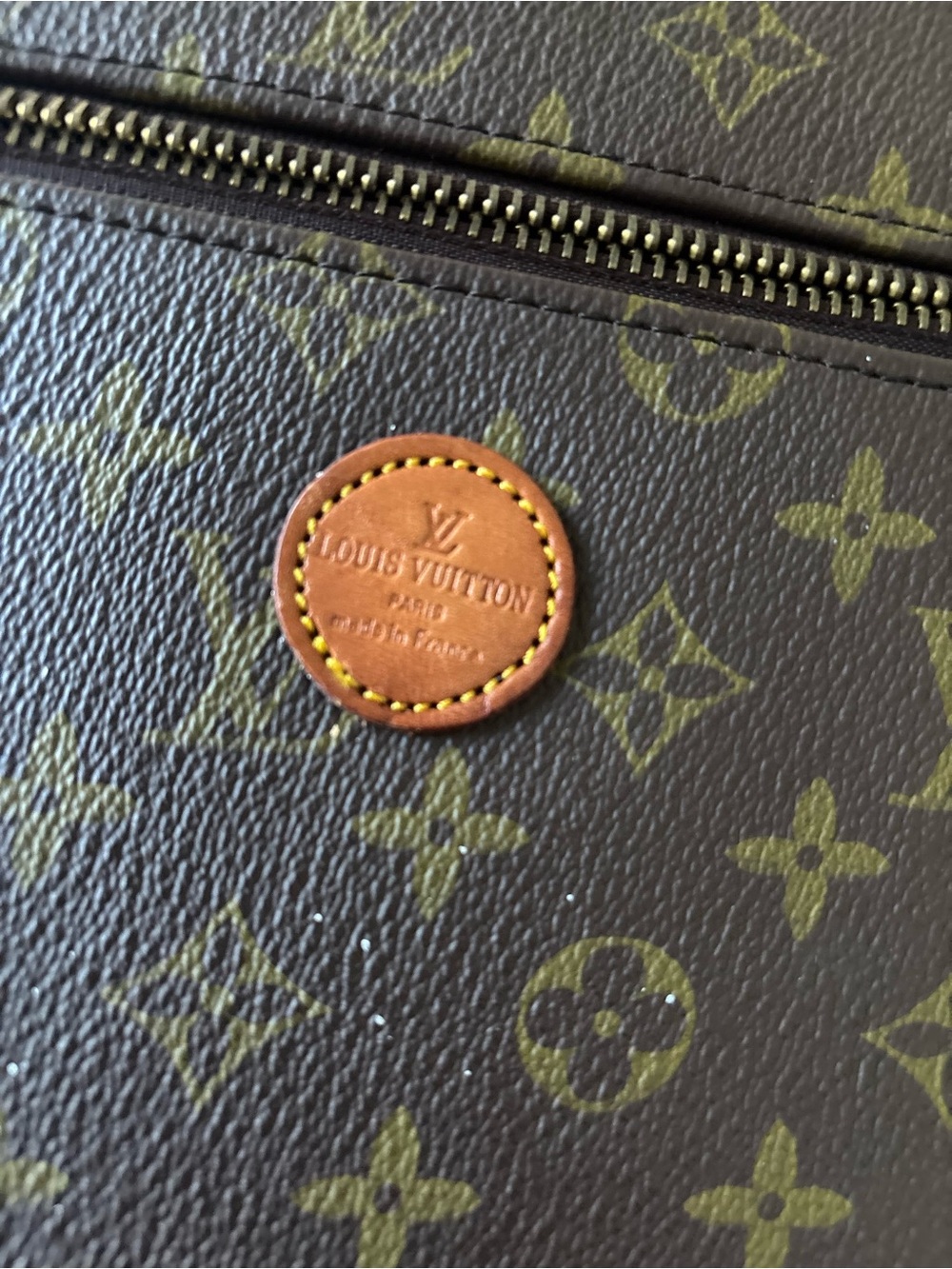 Louis Vuitton Brown Monogram Canvas Messenger Pouch with Tan Trim - Picture 6 of 9